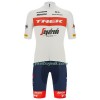 Cykeltøj + Cykelshorts 2022 Trek-Segafredo Hvid Rød